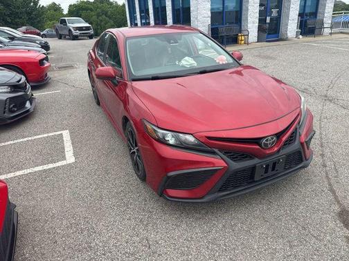 Supersonic Red 2021 Toyota Camry SE