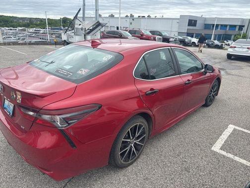 Supersonic Red 2021 Toyota Camry SE