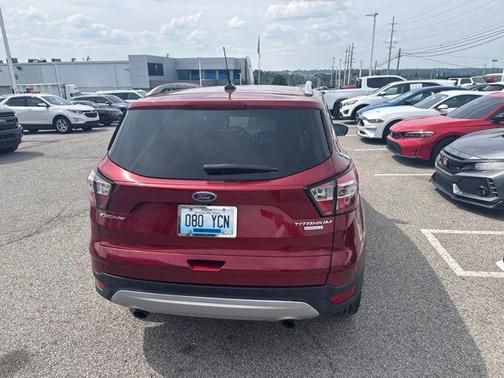 Ruby Red Metallic 2018 Ford Escape Titanium
