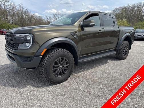 Shelter Green Metallic 2025 Ford Ranger Raptor