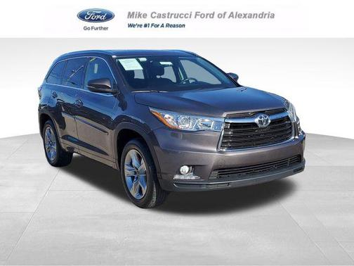 Predawn Gray Mica 2016 Toyota Highlander Limited