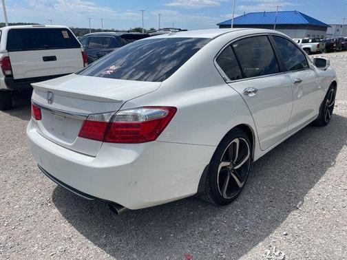 White Orchid Pearl 2013 Honda Accord EX-L