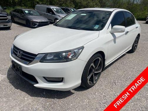 White Orchid Pearl 2013 Honda Accord EX-L