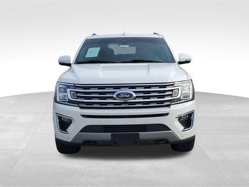 Star White Metallic Tri-Coat 2020 Ford Expedition Max Limited
