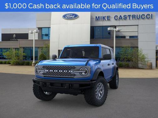 Velocity Blue Metallic 2025 Ford Bronco Badlands