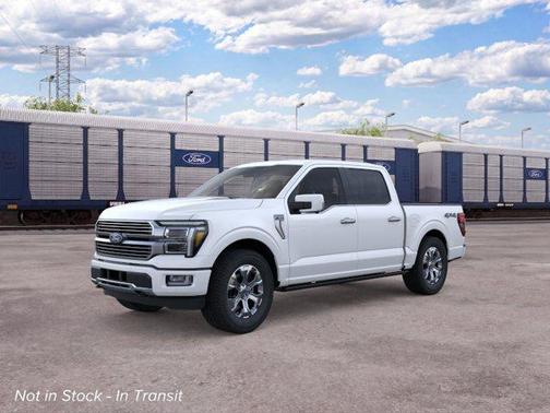 Star White Metallic Tri-Coat 2026 Ford F-150 Platinum