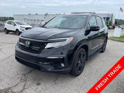 Crystal Black Pearl 2022 Honda Pilot AWD Black Edition