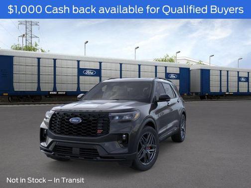 Agate Black Metallic 2026 Ford Explorer ST