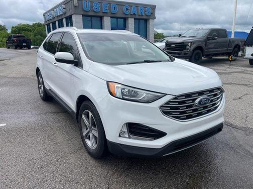 Oxford White 2019 Ford Edge SEL