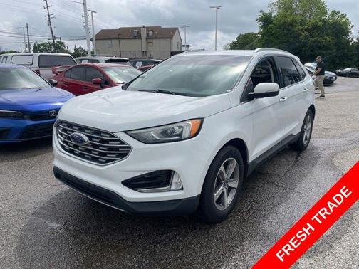 Oxford White 2019 Ford Edge SEL