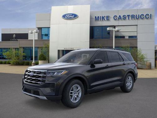 Agate Black Metallic 2026 Ford Explorer Active