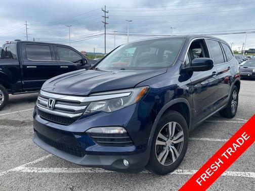 Blue 2017 Honda Pilot EX-L