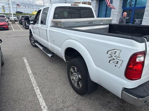 Oxford White 2011 Ford F-350 Lariat