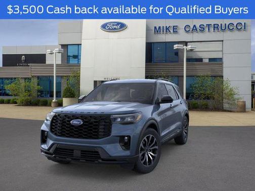 Vapor Blue Metallic 2026 Ford Explorer ST-Line