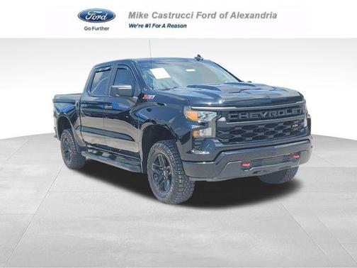 Black 2023 Chevrolet Silverado 1500 Custom Trail Boss