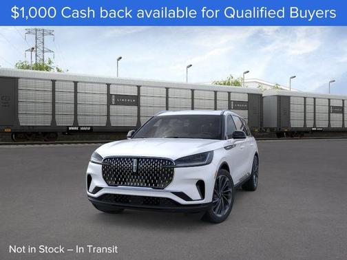 Pristine White Metallic Tri-Coat 2026 Lincoln Aviator Reserve AWD