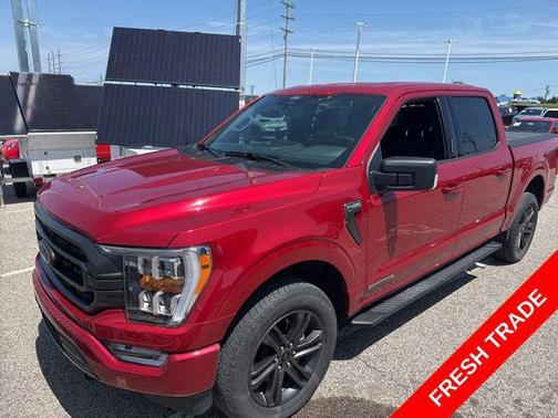 Rapid Red Metallic Tinted Clearcoat 2022 Ford F-150 XLT