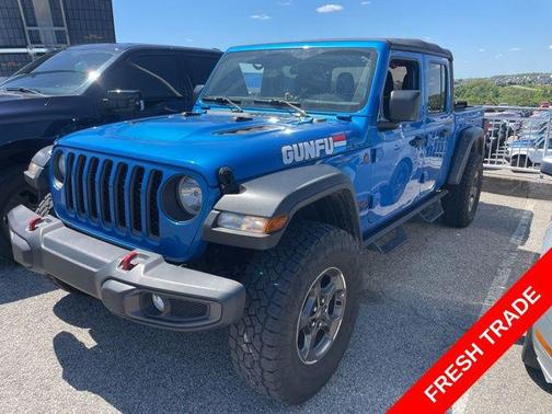 Hydro Blue Pearlcoat 2021 Jeep Gladiator Rubicon