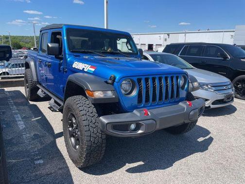 Hydro Blue Pearlcoat 2021 Jeep Gladiator Rubicon