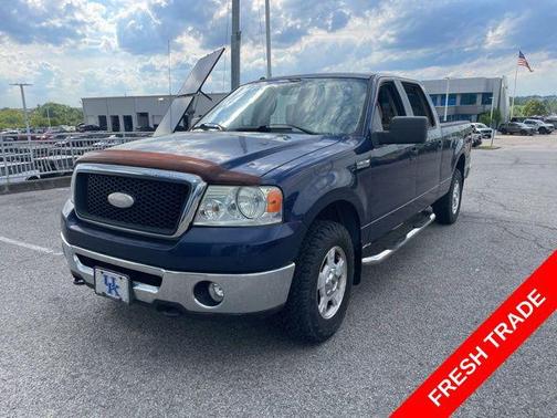Dark Blue Pearl Clearcoat Metallic 2007 Ford F-150 XLT
