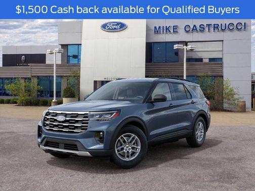 Vapor Blue Metallic 2027 Ford Explorer Active