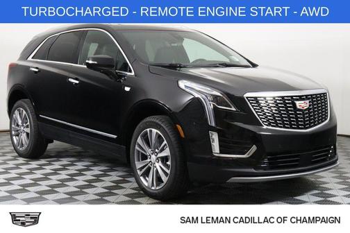 Stellar Black Metallic 2025 Cadillac XT5 Premium Luxury