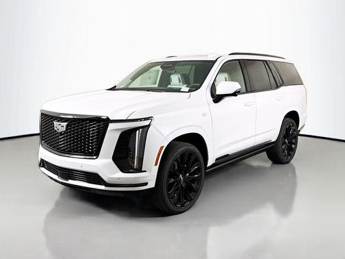 Vibrant White 2026 Cadillac Escalade Platinum Sport