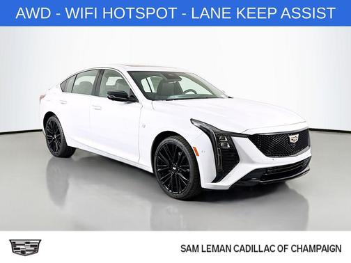 Vibrant White 2026 Cadillac CT5 Premium Luxury AWD