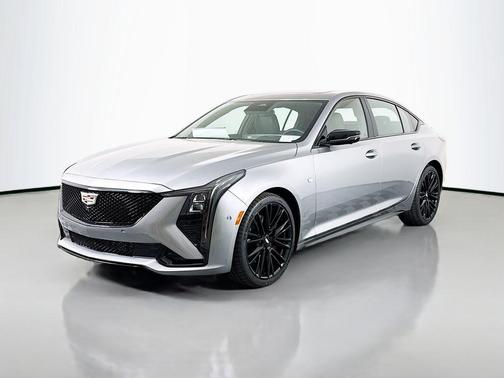 Silver Metallic 2026 Cadillac CT5 Sport RWD