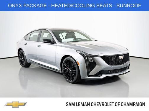 Silver Metallic 2026 Cadillac CT5 Sport RWD