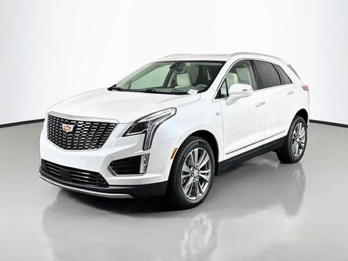 Crystal White Tri-Coat 2026 Cadillac XT5 Premium Luxury