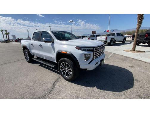 Summit White 2023 GMC Canyon Denali