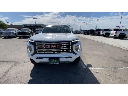Summit White 2023 GMC Canyon Denali