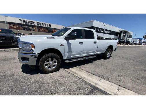Bright White Clearcoat 2024 RAM 3500 Big Horn Crew Cab 4x4 8' Box