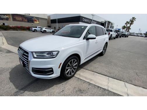 Carrara White 2018 Audi Q7 3.0T Premium Plus