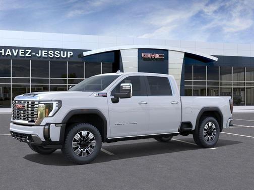 Glacier White Tricoat 2026 GMC Sierra 2500 Denali