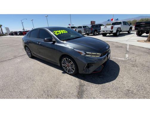 Gravity Gray 2023 Kia Forte GT