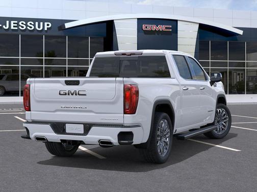 Glacier White Tricoat 2026 GMC Sierra 1500 Denali Ultimate