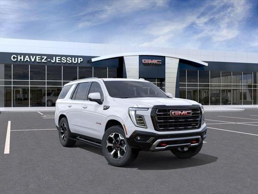 Summit White 2026 GMC Yukon 4WD AT4 Ultimate