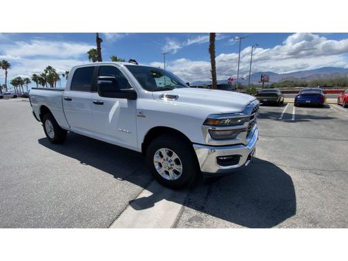 Bright White Clearcoat 2025 RAM 2500 Big Horn Crew Cab 4x2 6'4' Box