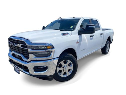 Bright White Clearcoat 2025 RAM 2500 Big Horn Crew Cab 4x2 6'4' Box
