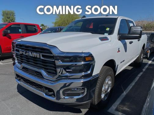 Bright White Clearcoat 2025 RAM 2500 Big Horn Crew Cab 4x2 6'4' Box