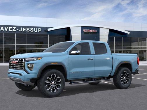 Glacier Metallic 2026 GMC Canyon Denali