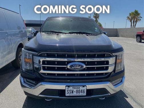 Antimatter Blue Metallic 2023 Ford F-150 Lariat