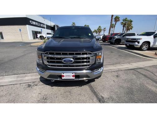 Antimatter Blue Metallic 2023 Ford F-150 Lariat