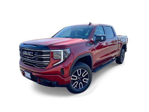 Volcanic Red Tintcoat 2025 GMC Sierra 1500 AT4