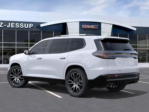 Glacier White Tricoat 2026 GMC Acadia Denali
