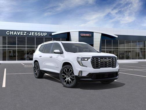 Glacier White Tricoat 2026 GMC Acadia Denali