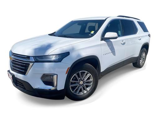 Summit White 2023 Chevrolet Traverse LT Cloth