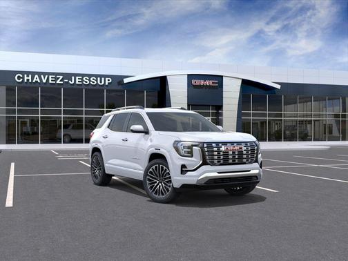 Glacier White Tricoat 2026 GMC Terrain Denali